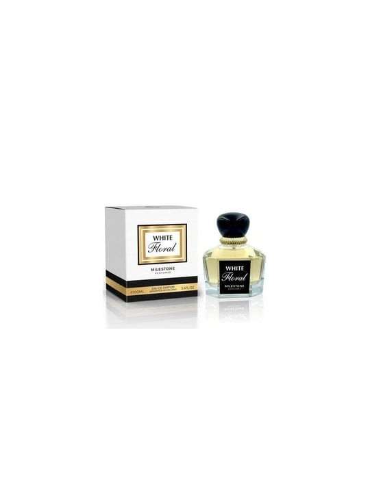 Milestone White Floral Eau de Parfum Donna 100ml