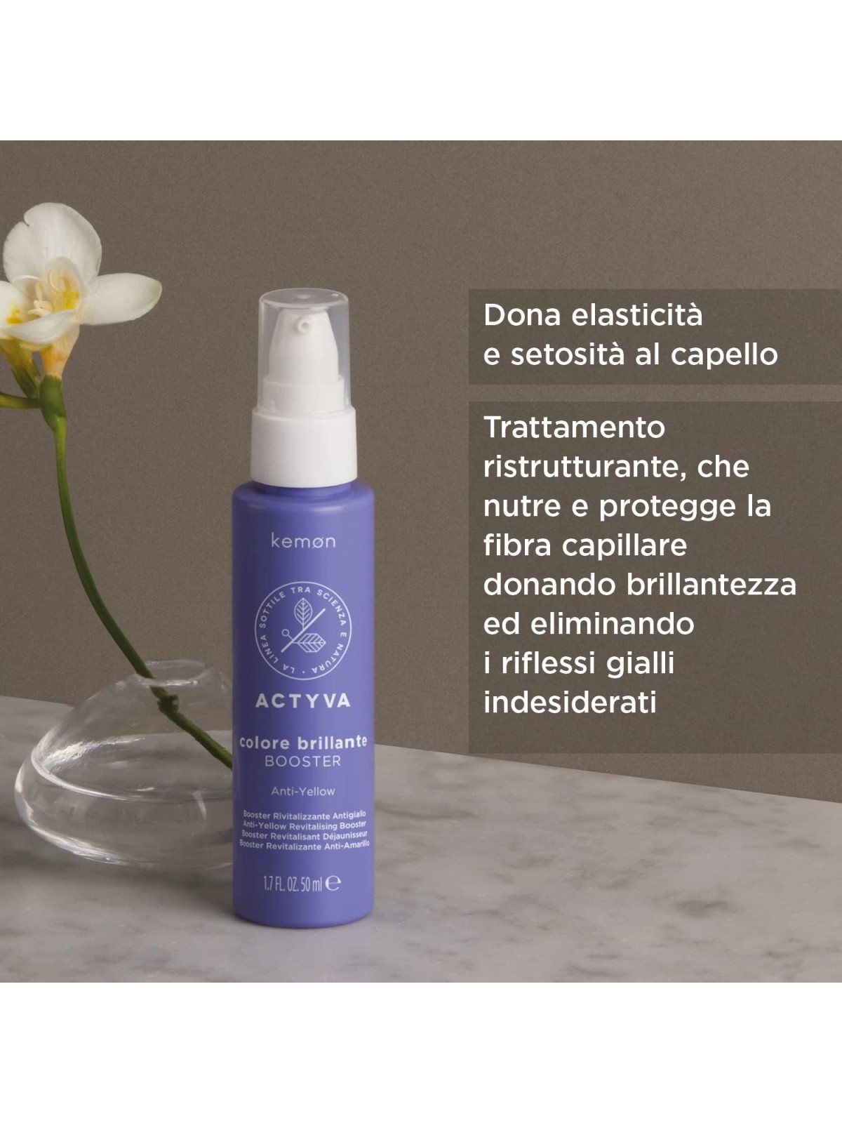 Kemon Actyva Colore Brillante Anti-Yellow Booster