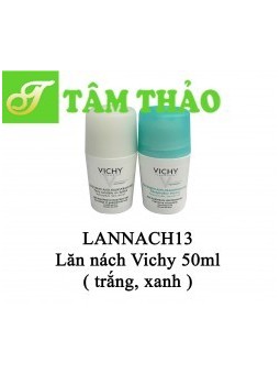 Vichy 48h Anti-Perspirant Deo Roll-On unisex 50ml Alcohol Free, 48 HR
