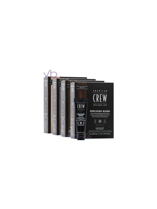 American Crew PRECISION BLEND set n5 6 ceneri medio uomo 3pz