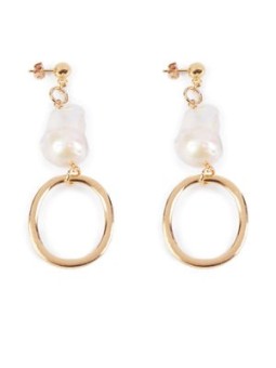 Shabama BALBOA Long Gold Earrings
