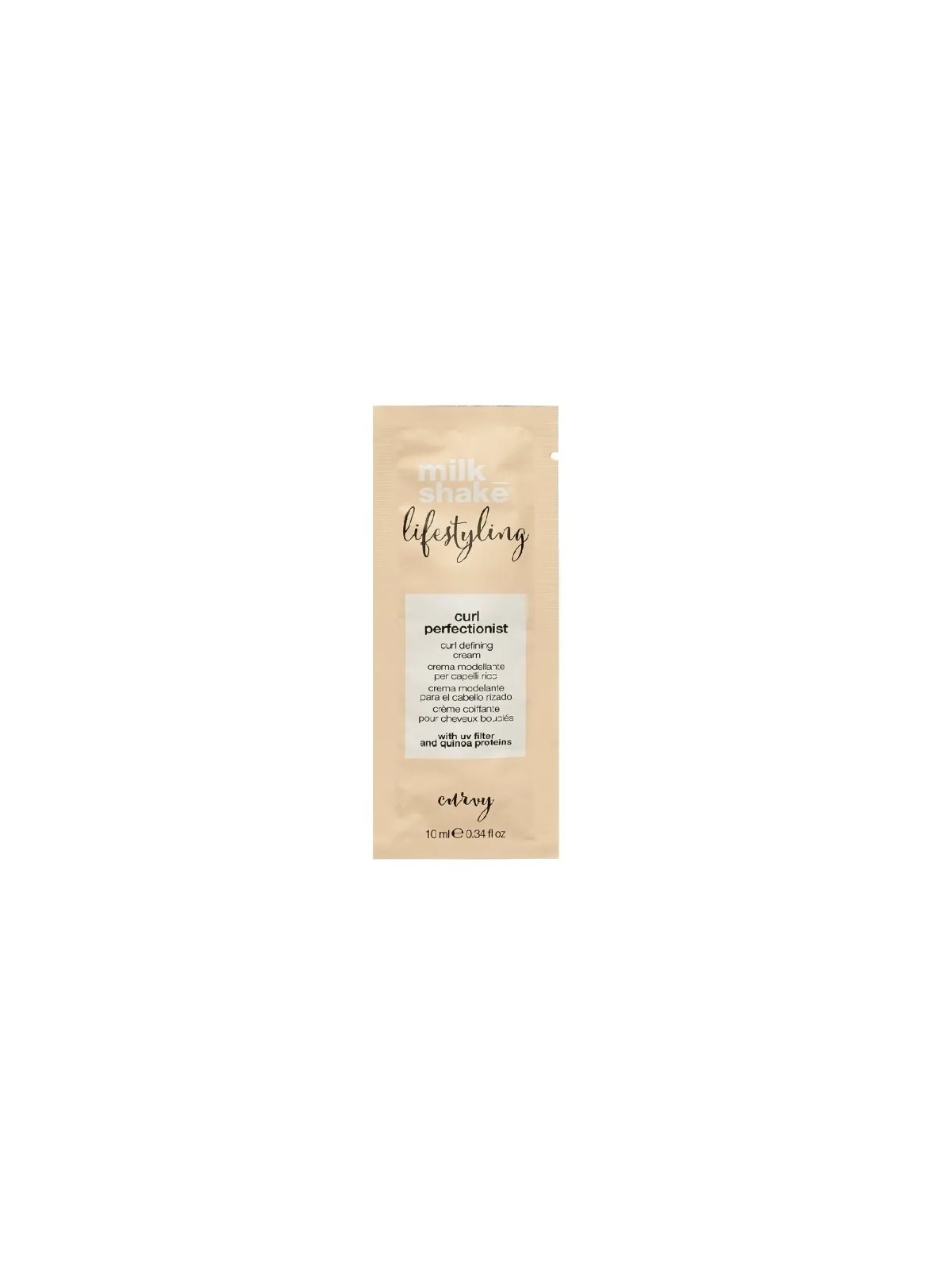 Milk Shake Lifestyling Curl Perfectionist Crema per Capelli con Estratti di Frutta Biologica 10ml donna Milk Shake www.essenzeto