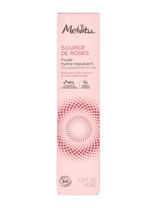 Melvita Source De Roses Hydra-Plumping Fluid 40ml