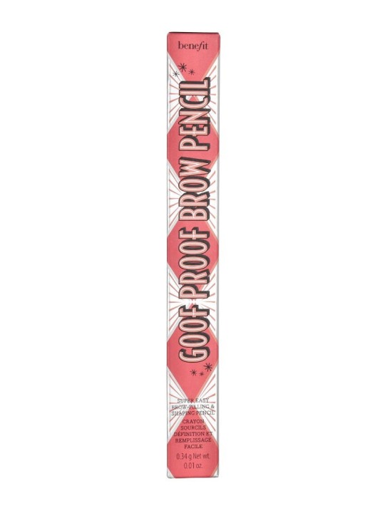 Benefit Goof Proof Brow Pencil donna 0,34g 06 Deep Numero 06 Deep-12 Hour Wear-Cool Soft Black