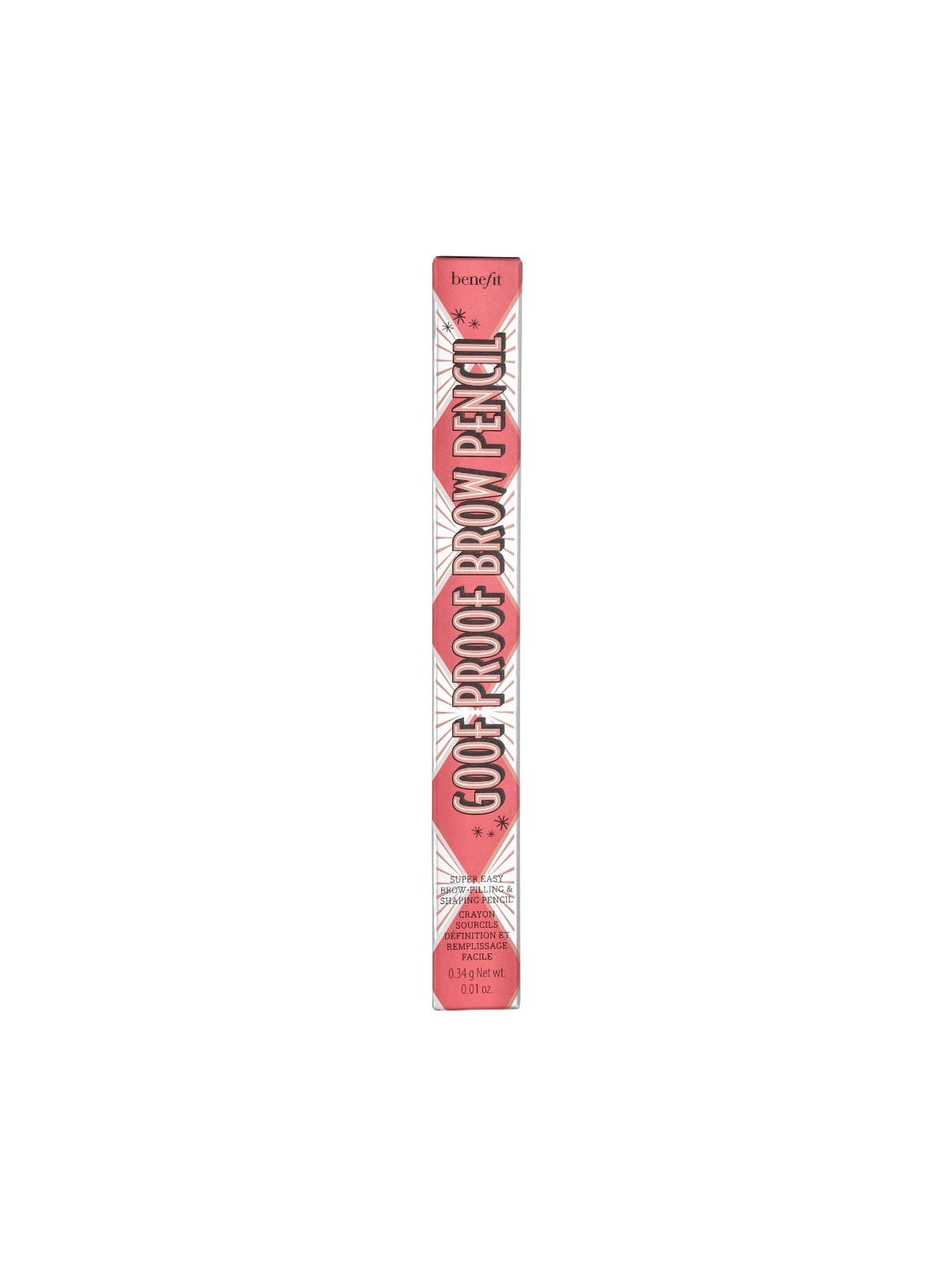 Benefit Goof Proof Brow Pencil donna 0,34g 06 Deep Numero 06 Deep-12 Hour Wear-Cool Soft Black