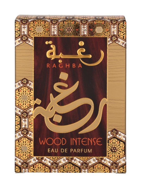 Lattafa Raghba Wood Intense eau de parfum Spray 100ml Lattafa Perfumes www.essenzetotalstyle.com 