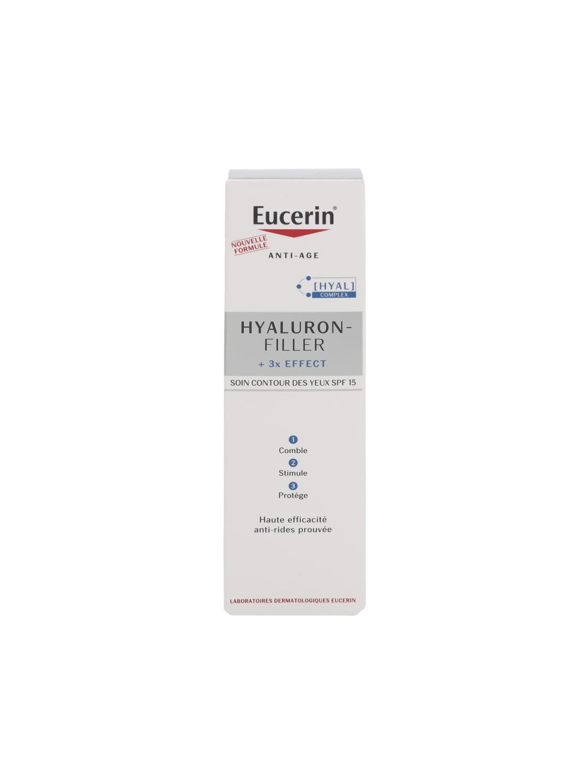 Eucerin Hyaluron-Filler 3x Eye Contour Cream SPF15 donna 15ml