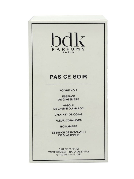 BDK Parfums Pas Ce Soir eau de parfum Spray 100ml