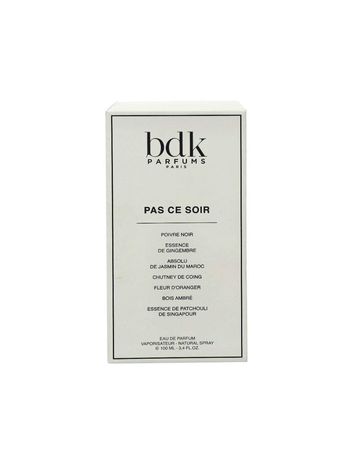 BDK Parfums Pas Ce Soir eau de parfum Spray 100ml