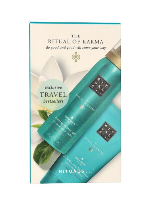 Rituals Karma Set 120ml Body Cream 70ml-Foaming Shower Gel