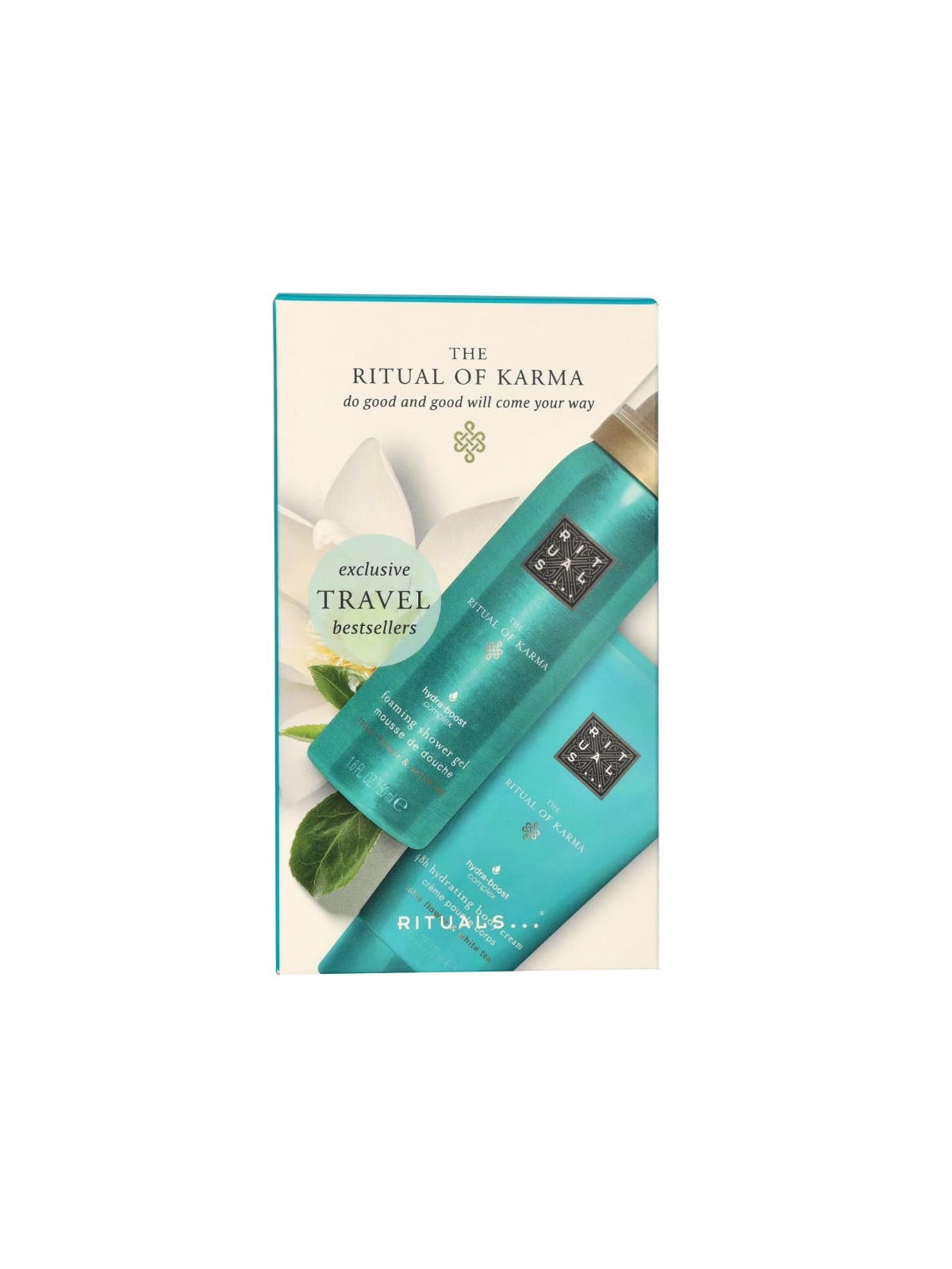 Rituals Karma Set 120ml Body Cream 70ml-Foaming Shower Gel