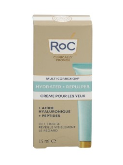 RoC Multi Correxion Hydrate & Plump Eye Gel Cream donna 15ml RoC www.essenzetotalstyle.com 