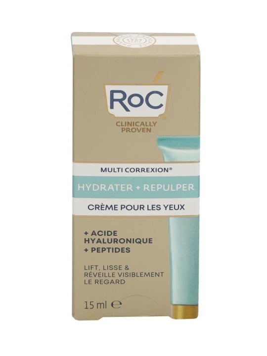 RoC Multi Correxion Hydrate & Plump Eye Gel Cream donna 15ml RoC www.essenzetotalstyle.com 