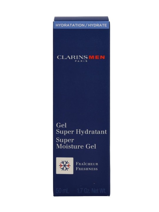 Clarins Men Super Moisture Gel Freshness uomo 50ml