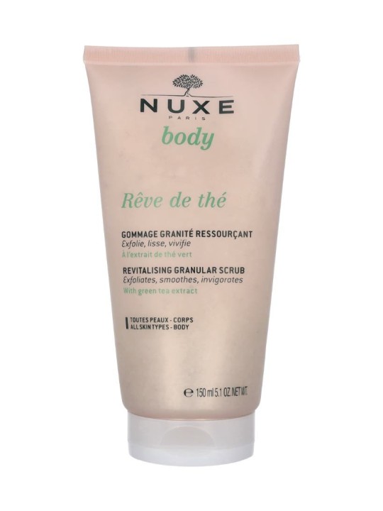 Nuxe Body Reve De The Revitalising Granular Scrub donna 150ml Green Tea Extract