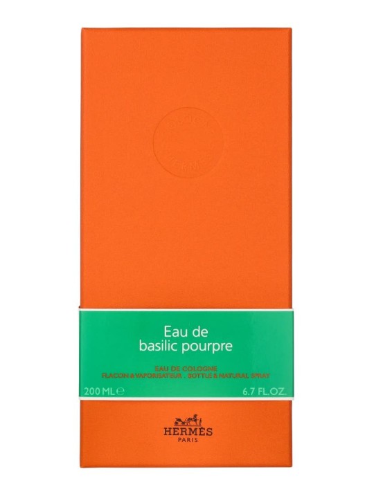Hermï¿½ï¿½s Eau de Basilic Pourpre Eau de Cologne 200 ml unisex
