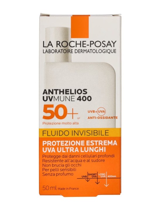 La Roche Posay ANTHELIOS unitVMUNE 400 SPF50 50ml: protezione invisibile unisex