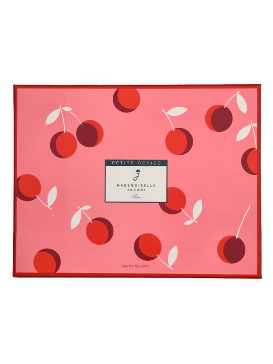 Jacadi Mademoiselle Petite Cerise Giftset 100ml eau de toilette Spray 100ml-3x Hair Clips - For Kids