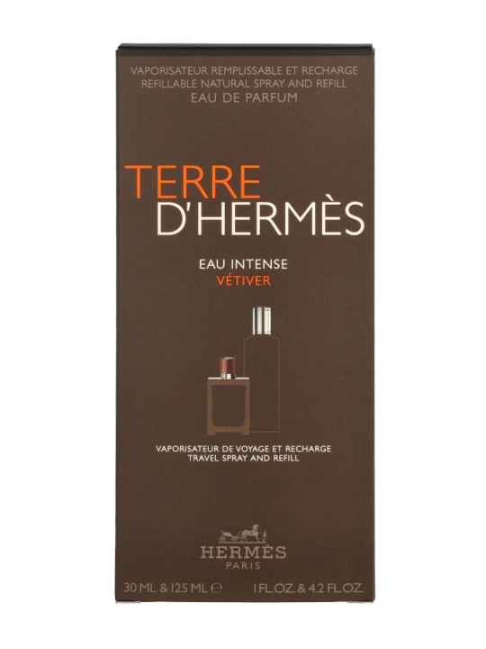 Terre dHerms Eau Intense Vtiver Spray 30ml Set 2 Parti Uomo