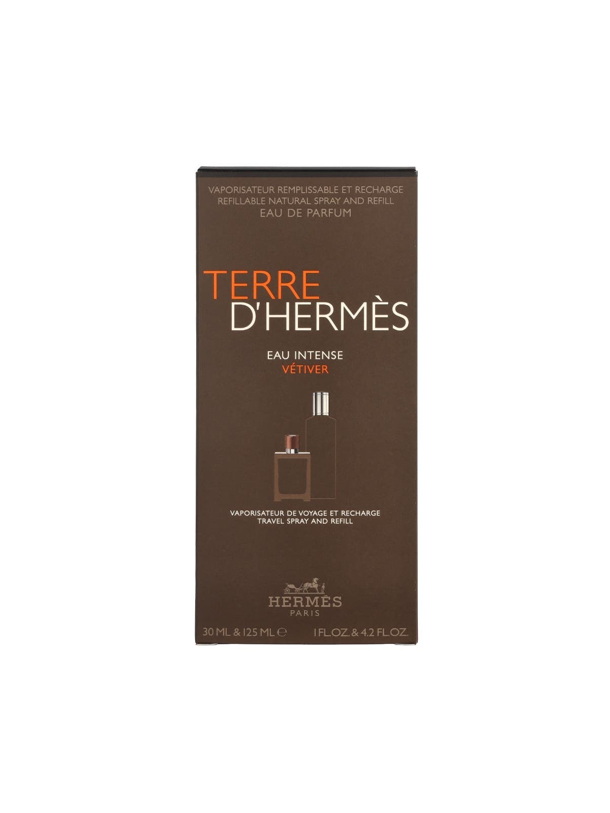 Terre dHerms Eau Intense Vtiver Spray 30ml Set 2 Parti Uomo