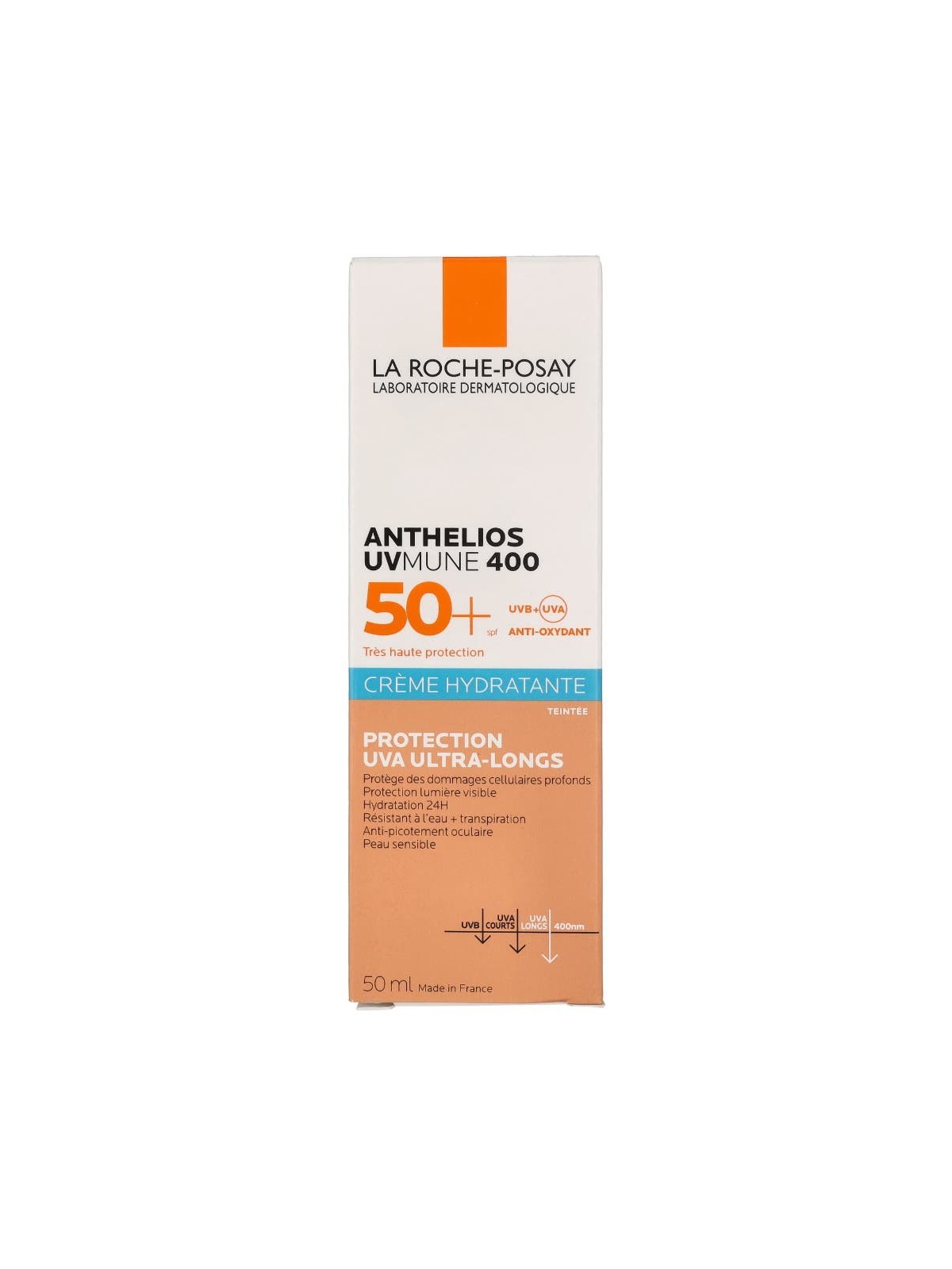La Roche Posay ANTHELIOS unitVMUNE 400 SPF50 50ml: protezione solare unisex ad altissima protezione