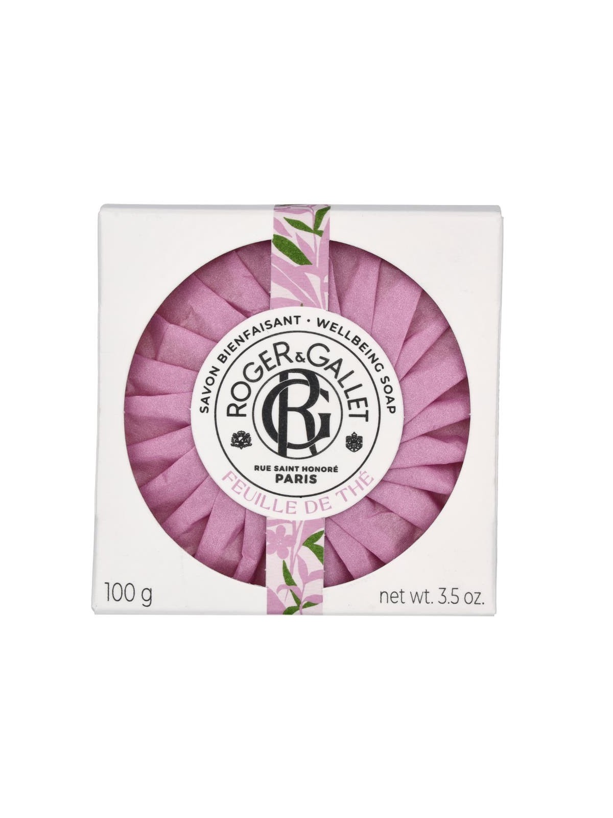 Roger Gallet SAPONE PROFUMATO FOGLIA DI T 100 gr unisex