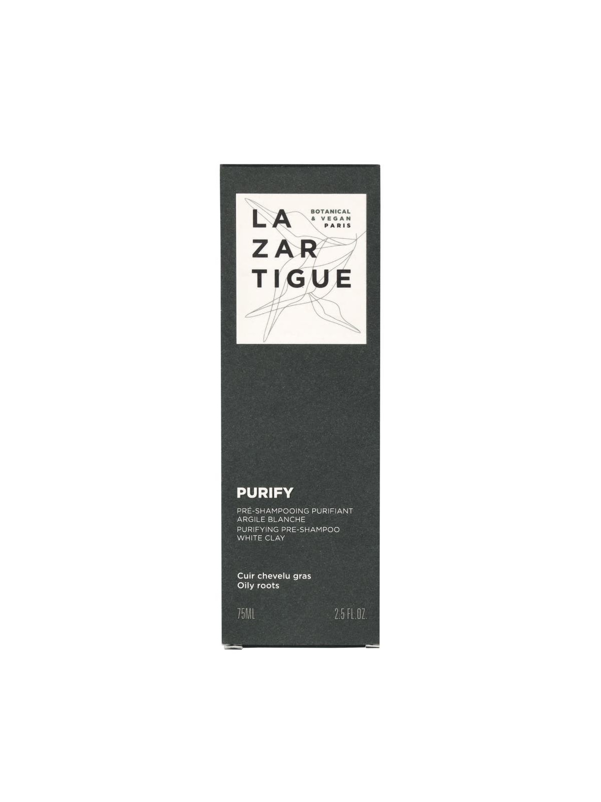 Lazartigue Purify Purifying Pre-Shampoo 75ml