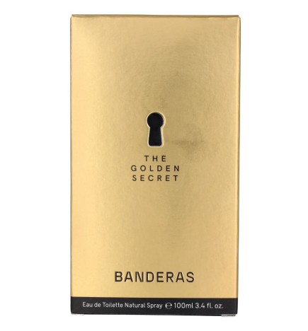 Profumo uomo Antonio Banderas Il segreto d'oro 100ml