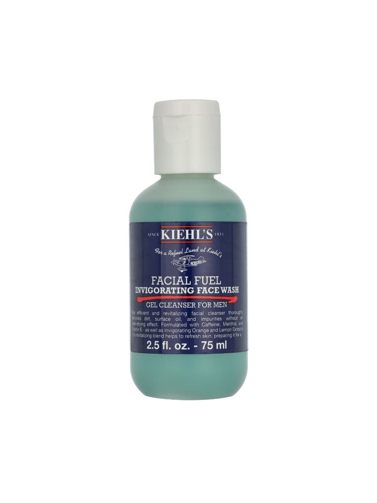 Kiehl's Men Facial Fuel Energizing Face Wash uomo 75ml