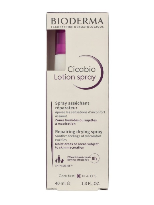Bioderma Cicabio Lotion Spray unisex 40ml Weakened, Irritated Skin