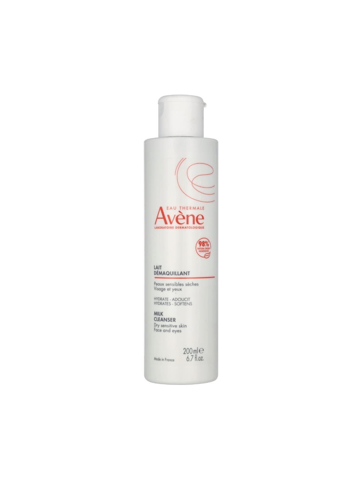 Avene Gentle Milk Cleanser 200ml Dry Sensistive Skin