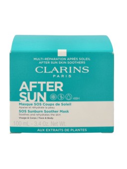 Clarins After Sun SOS Sunburn Soother Mask 100ml Face And Body