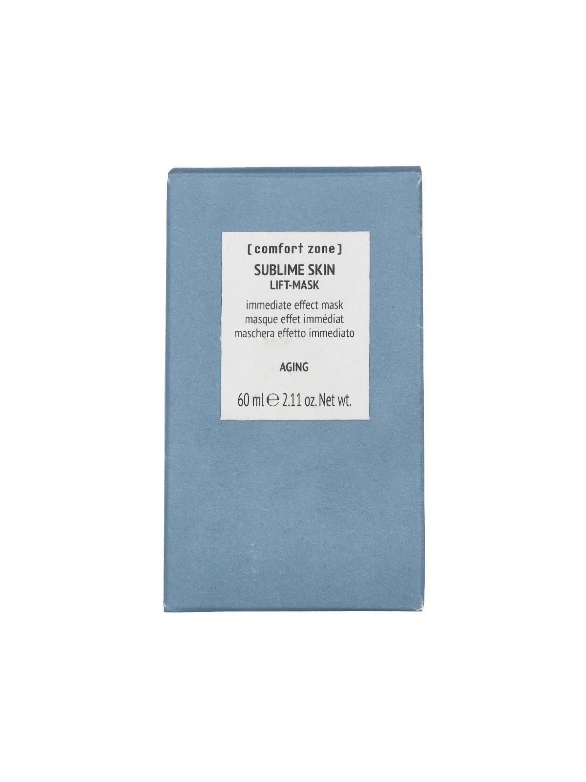 Comfort Zone Sublime Skin Lift-Mask donna 60ml Aging Comfort Zone www.essenzetotalstyle.com 
