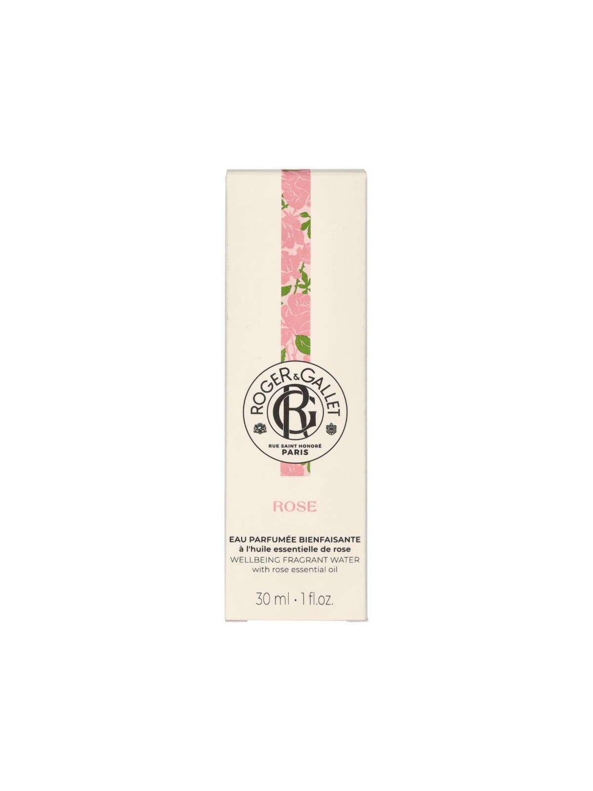 Roger & Gallet Rose Wellbeing Fragrant Water 30ml Natural Spray Roger & Gallet www.essenzetotalstyle.com 