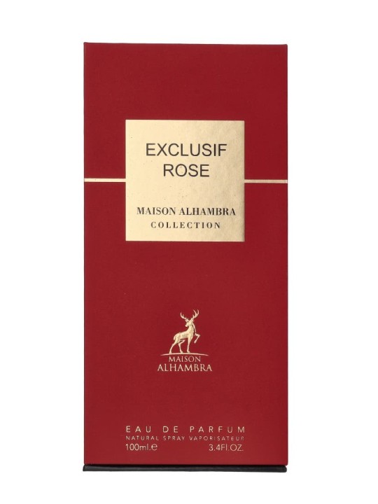 Maison Alhambra Exclusif Rose Eau De Parfum 100ml