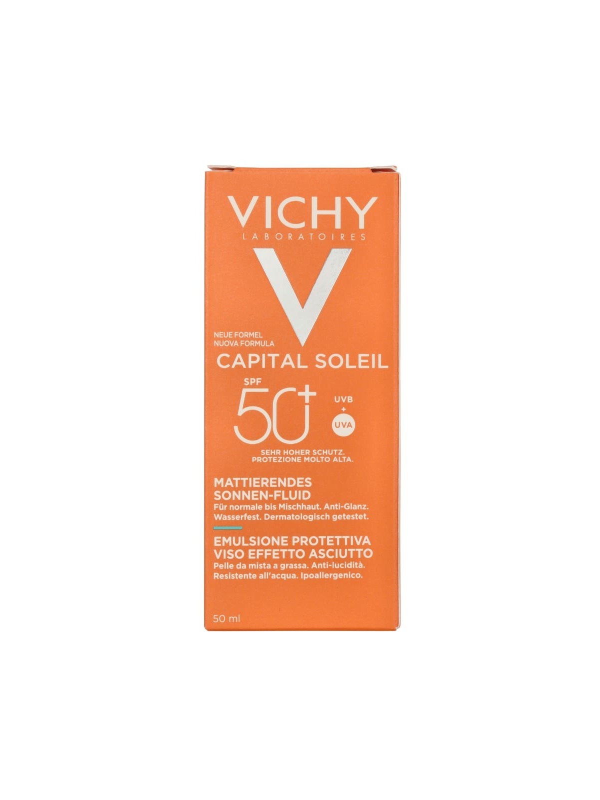 Vichy Ideal Soleil SPF50 Face Emulsion Dry Touch unisex 50ml
