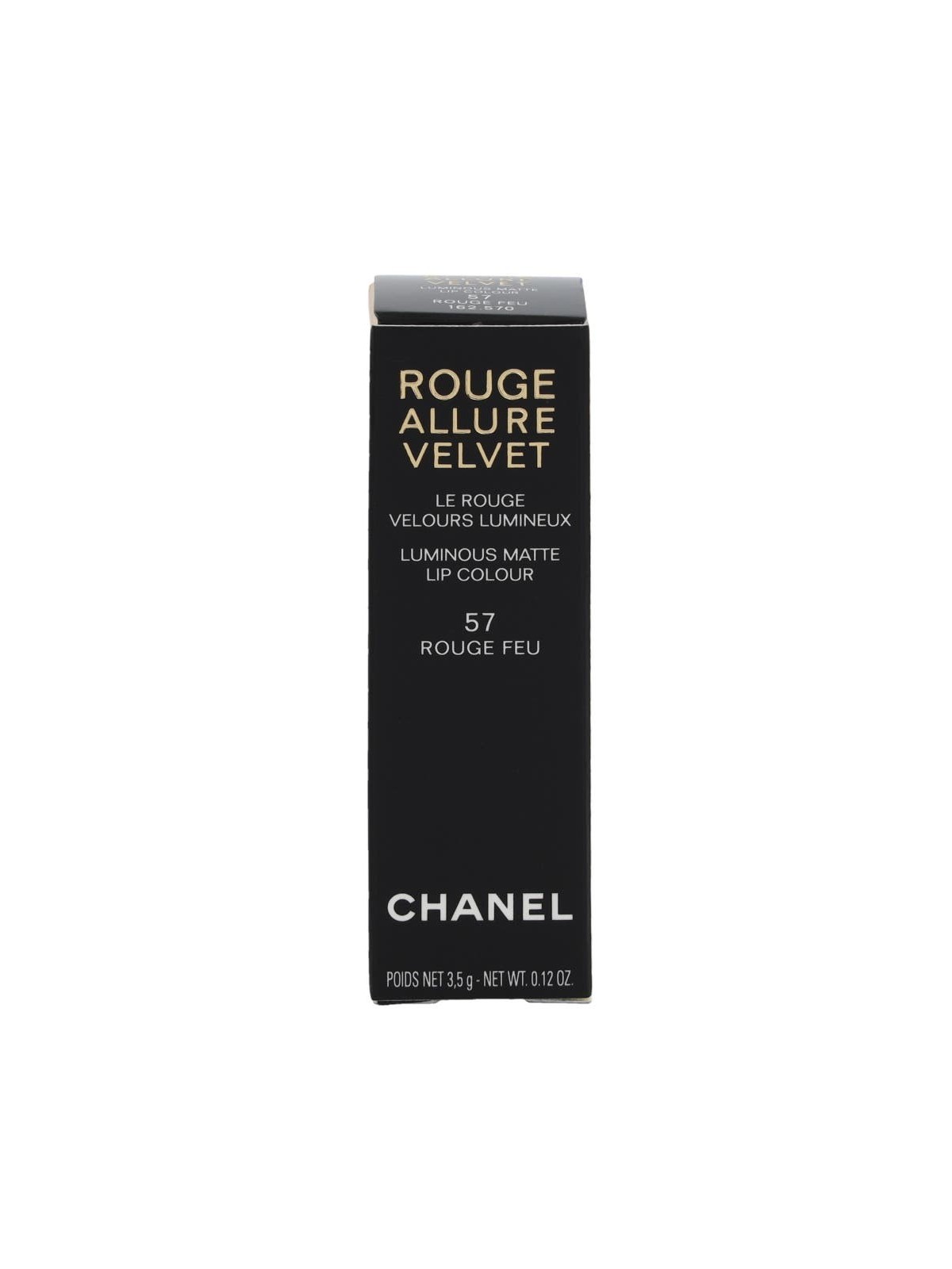 Chanel Rouge Allure Velvet Luminous Matte Lip Colour donna 3,5g 57 Rouge Feu Numero 57 Rouge Feu