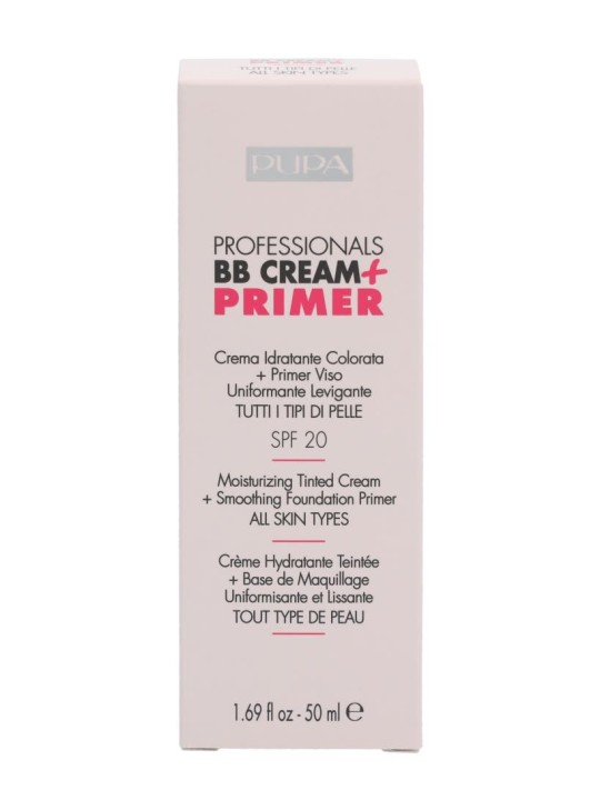 Pupa Pupa Professionals BB Cream  Primer SPF20 donna 50ml Numero 002 Sand - All Skin Types
