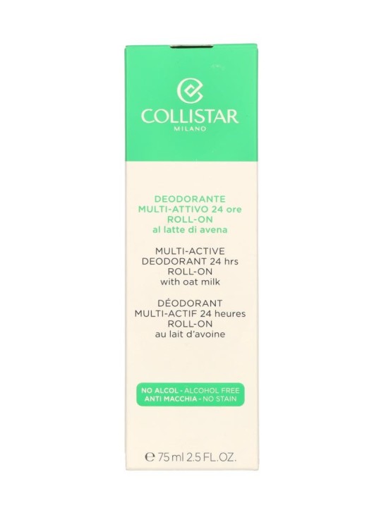 Collistar Multi-Active Deo 24H Roll On donna 75ml Alcohol Free - With Oat Milk