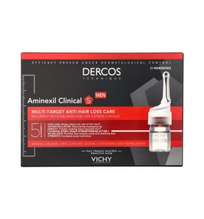 Dercos Aminexil Clinical 5 - Trattamento multiuso anticaduta per uomo