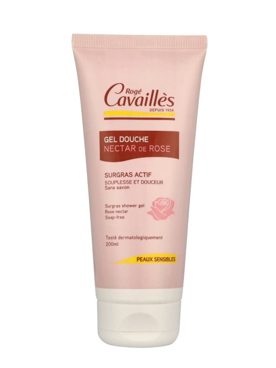 Roge Cavailles Extra-Gentle Surgras Shower Gel Rose Nectar