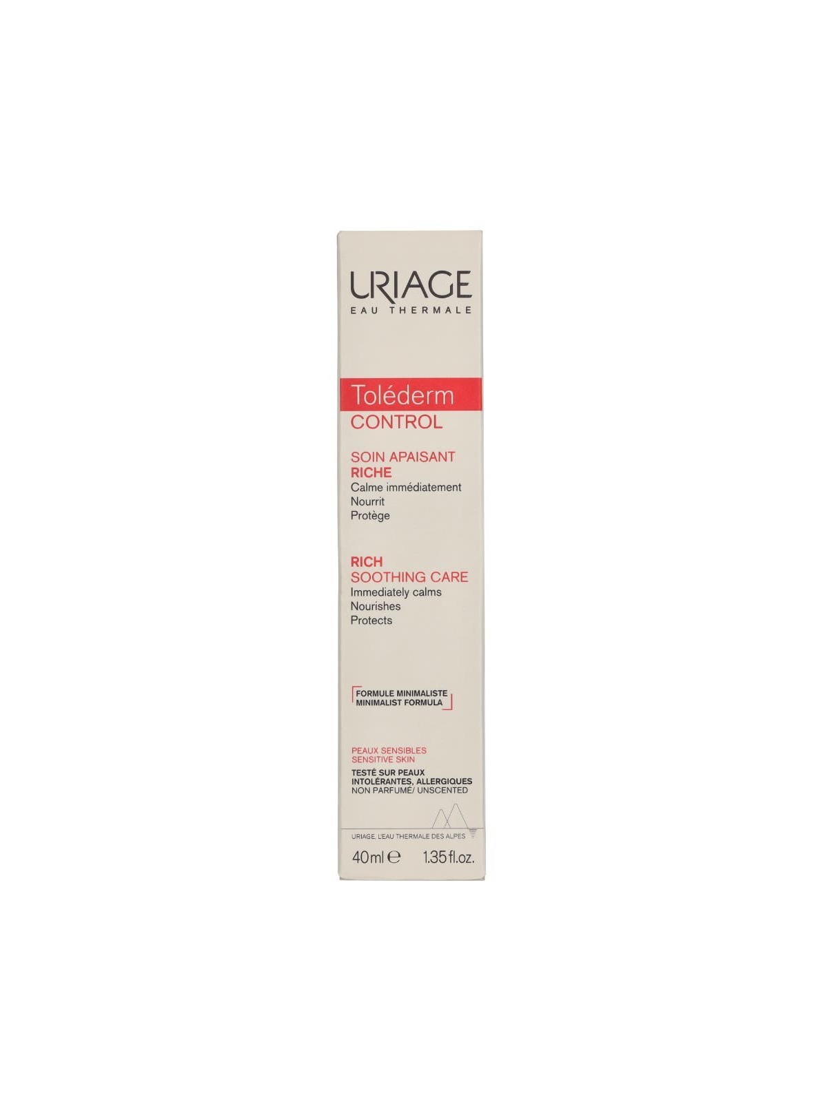 Uriage Tolederm Control Rich Soothing Care 40ml
