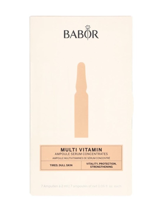 Babor Multi Vitamin Ampoule Concentrates donna 14ml 7x2ml -