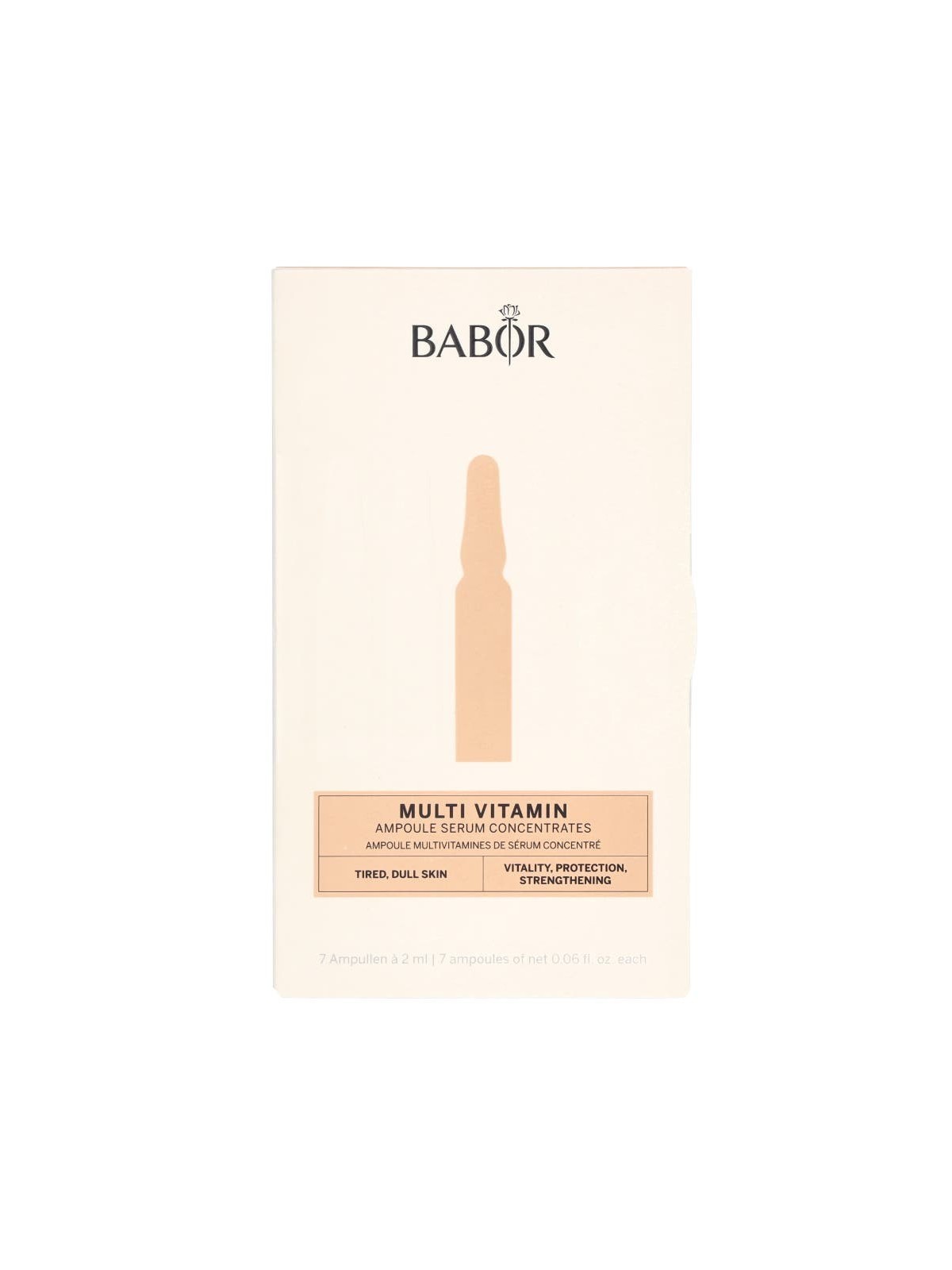 Babor Multi Vitamin Ampoule Concentrates donna 14ml 7x2ml -