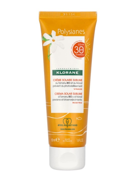 Crema solare viso Klorane SPF30 50ml