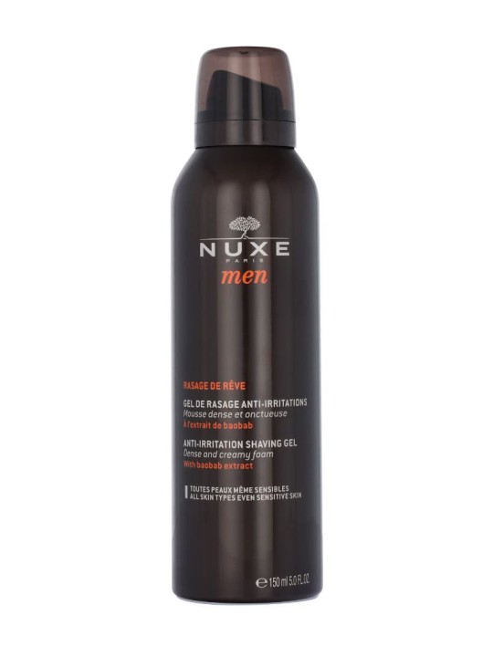 Nuxe Men Anti-Irritation Shaving Gel uomo 150ml For All Skin Types