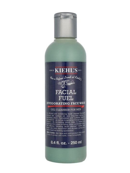 Gel detergente viso Kiehl's Facial Fuel Energizing uomo 250ml