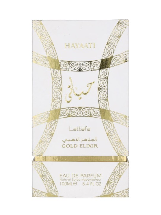 Lattafa Hayaati Gold Elixir Women eau de parfum Spray 100ml Lattafa Perfumes www.essenzetotalstyle.com 