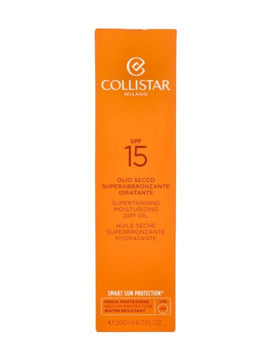 Collistar Supertanning Dry Oil SPF15 donna 200ml Moisturizing Dry Oil