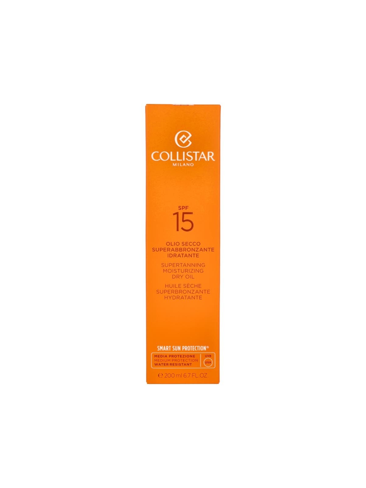 Collistar Supertanning Dry Oil SPF15 donna 200ml Moisturizing Dry Oil